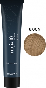 Фарба для волосся 8.00N інтенсивний нейтральний світлий блонд Megix10 Mowan, 100 мл