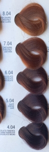 Atricos Stylish Hair Colors cтійка фарба для волосся-Шоколадные тона